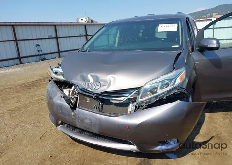 2017 Toyota Sienna Limited Premium 7 Passenger из США, поврежденный, VIN 5TDDZ3DC7HS174198